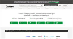Desktop Screenshot of iahorro.com