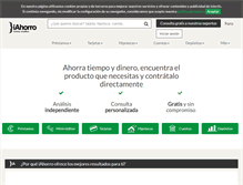 Tablet Screenshot of iahorro.com