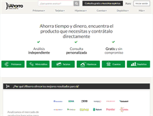 Tablet Screenshot of expansion.iahorro.com