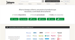 Desktop Screenshot of banif.iahorro.com