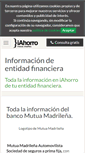 Mobile Screenshot of mutua-madrilena.iahorro.com