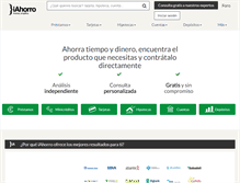 Tablet Screenshot of ibercaja.iahorro.com