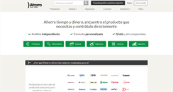 Desktop Screenshot of banesto.iahorro.com