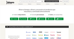 Desktop Screenshot of gesconsult.iahorro.com