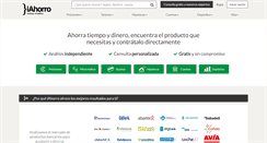 Desktop Screenshot of ibanestocom.iahorro.com