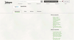 Desktop Screenshot of agenbolsa.iahorro.com